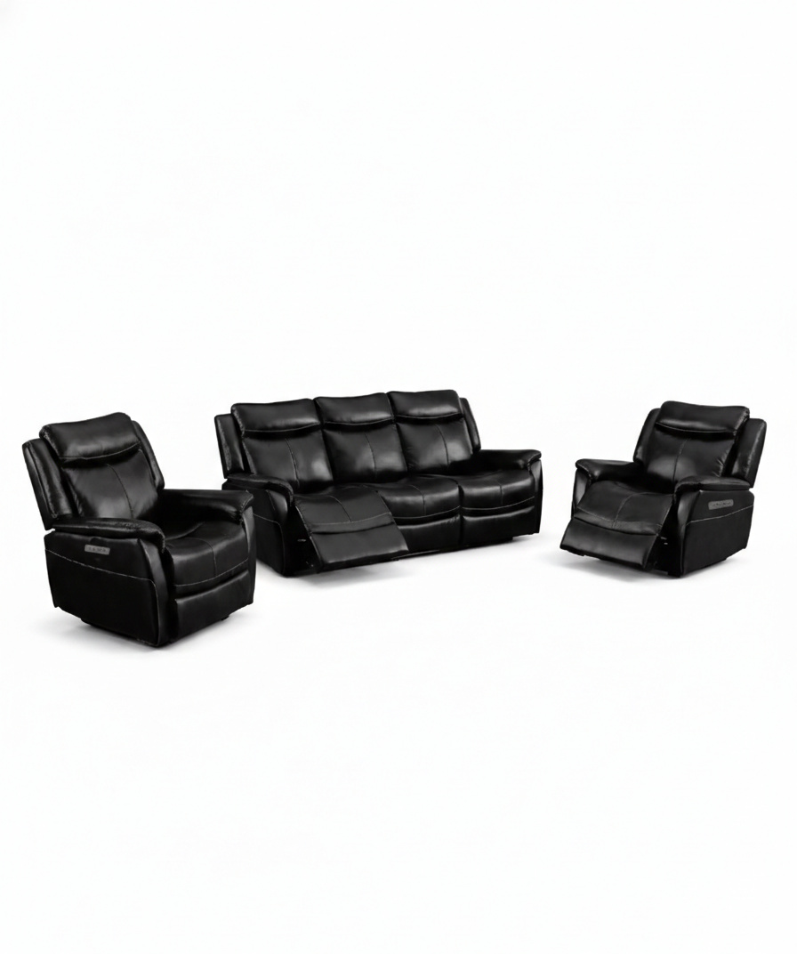 Nebraska Leather Recliner